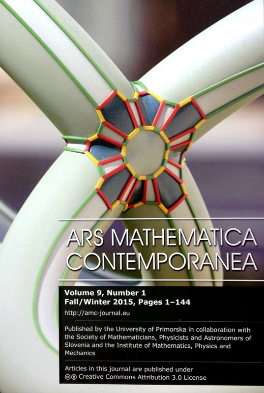 Naslovnica ARS MATHEMATICA CONTEMPORANEA