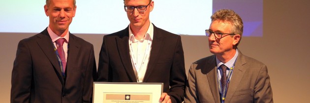 Doktorski študent ljubljanske Fakultete za elektrotehniko Blaž Kirn prejel prestižno študentsko nagrado