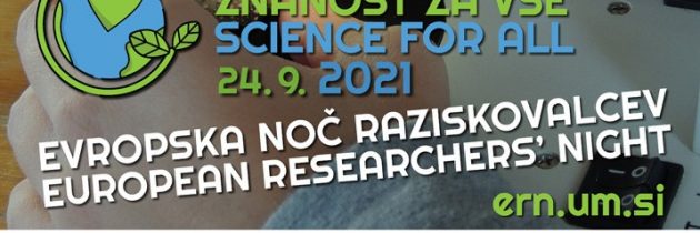 Evropska noč raziskovalcev 2021