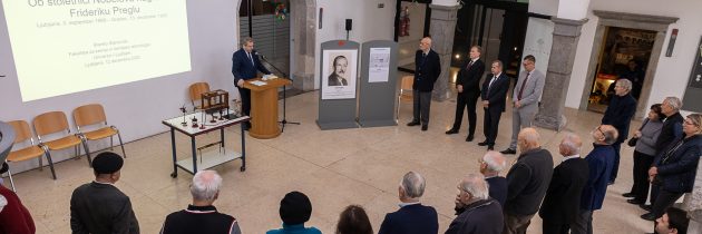 100. obletnica prejema Nobelove nagrade Friderika Pregla