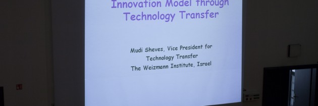 Prof. Mordechai Sheves, podpredsednik  Weizmannovega inštituta na obisku v Sloveniji