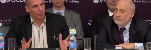 Joseph Stiglitz v pogovoru z Yanisom Varoufakisom