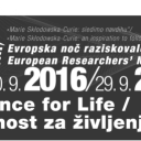 Evropska noč raziskovalcev  v osmih slovenskih krajih