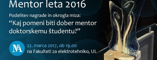 Mentor leta 2016