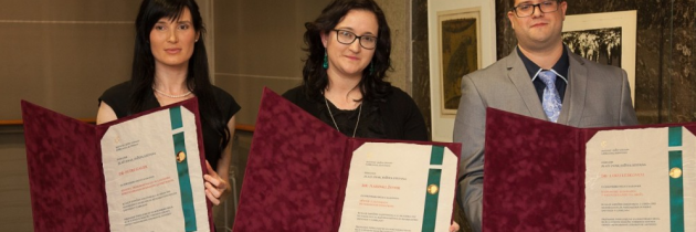 DOBITNIKI ZLATEGA ZNAKA JOŽEFA STEFANA ZA LETO 2017