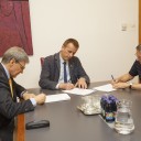 Podpis pisma o nameri sodelovanja v slovenskem superračunalniškem omrežju SLING