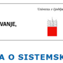 Konferenca o sistemski medicini