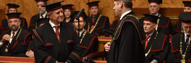 Inavguracija novega rektorja UL prof. dr. Igorja Papiča