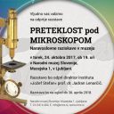 Razstava Preteklost pod mikroskopom