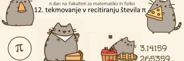 Tekmovanje v recitiranju števila pi