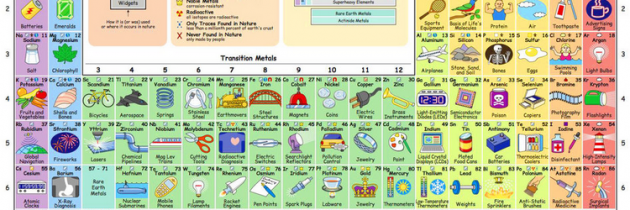 What do we do with all the chemical elements? This ingenious periodic table shows you