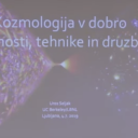 Prof. dr. Uroš Seljak: Kozmološke raziskave v dobro znanosti, tehnologije, družbe