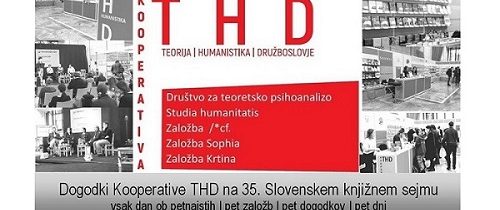 Dogodki Kooperative THD na Slovenskem knjižnem sejmu