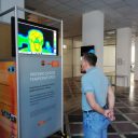 Termovizijska kamera za brezkontaktno merjenje telesne temperature