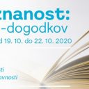Odprta znanost 2020: serija štirih e-dogodkov
