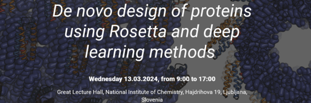 De novo design of proteins using Rosetta and deep learning  methods