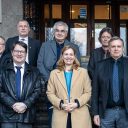 Visoko delegacijo iz CERNa sprejeli na Institutu “Jožef Stefan”, Univerzi v Ljubljani,  Fakulteti za matematiko in fiziko in Univerzi v Novi Gorici