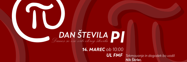 Dan števila PI, Pi(π)14. marec