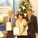Priznanji Statističnega društva Slovenije prof. dr. Andreju Blejcu in dr. Mojci Vizjak Pavšič
